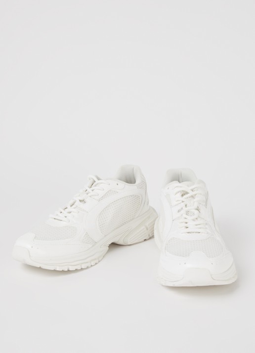 Diesel S-Pro-V-Dense sneaker met details van mesh - detail 2 gebroken wit