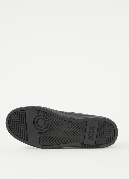 Diesel S-Tracker-D sneaker van leer - detail 3 zwart