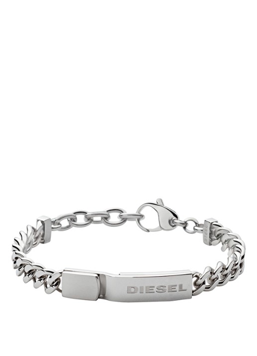 Diesel Schakelarmband met logo DX0966040