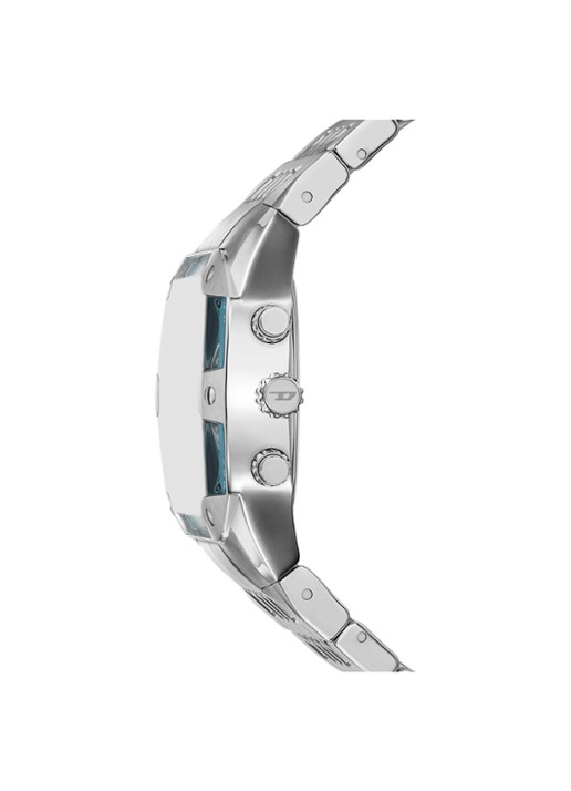 Diesel Spiked Cushion horloge DZ4725 - detail 2 zilver