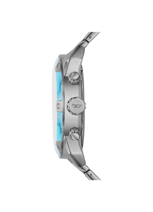 Diesel Spiked horloge DZ4655 - detail 3 zilver