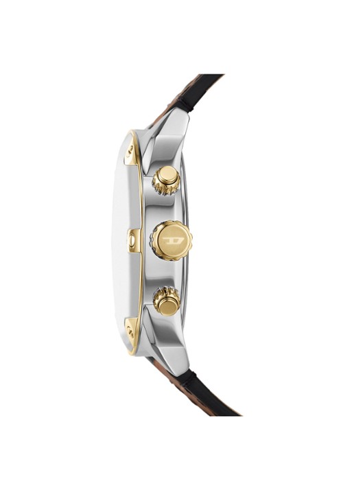 Diesel Spiked horloge DZ4665 - detail 2 bruin