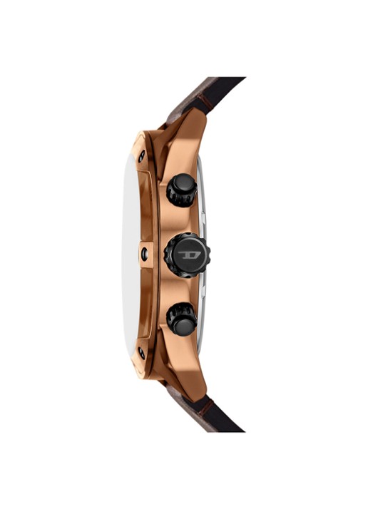Diesel Spiked horloge DZ4698 - detail 3 bruin