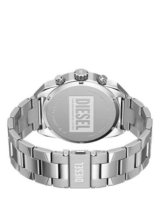 Diesel Spiked horloge DZ4709 - detail 4 zilver