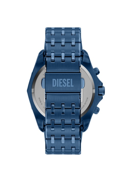 Diesel Stinger horloge DZ4705 - detail blauw