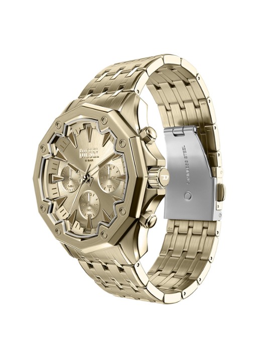 Diesel Stinger horloge DZ4707 - detail 4 goud