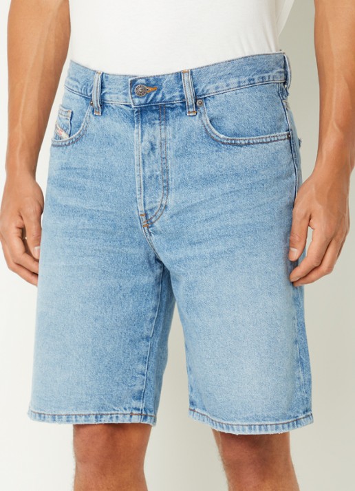 Diesel Straight fit korte broek van denim
