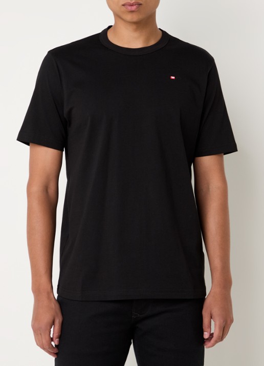 Diesel T-Adjust T-shirt met logoborduring