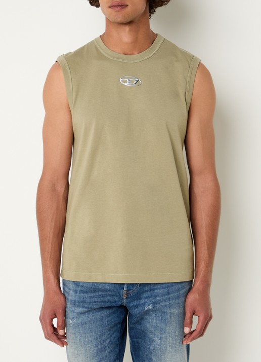 Diesel T-Bisco-Iod tanktop met logo