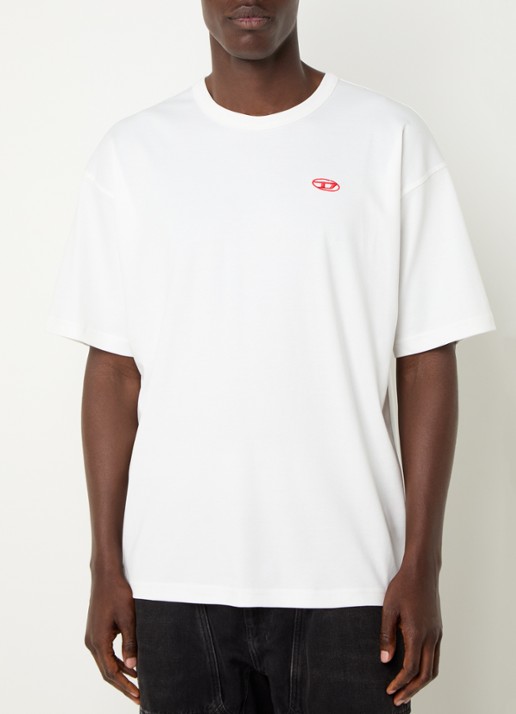 Diesel T-Boxt T-shirt met logoborduring