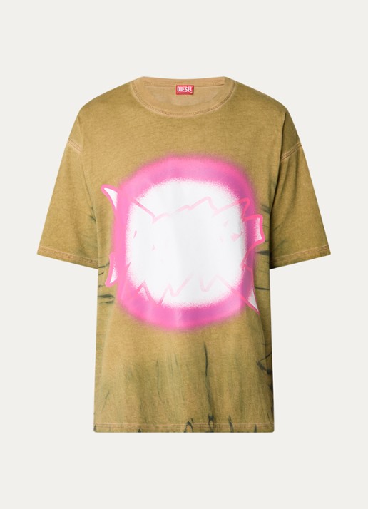 Diesel T-boxt T-shirt met print