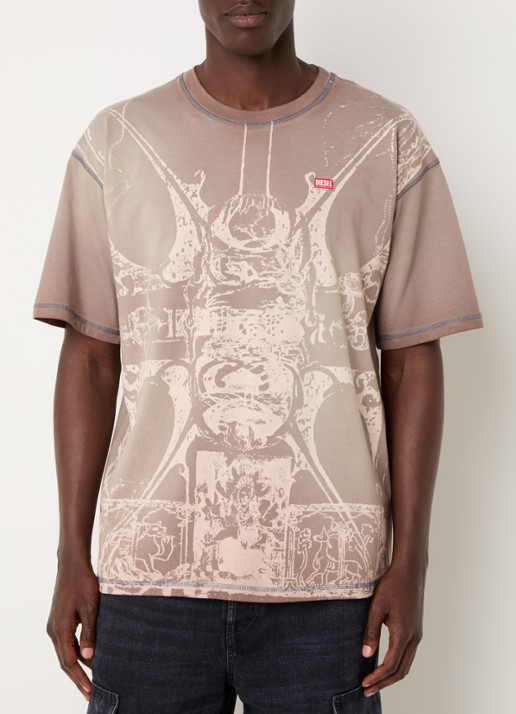 Diesel T-Boxt-T13 T-shirt met print