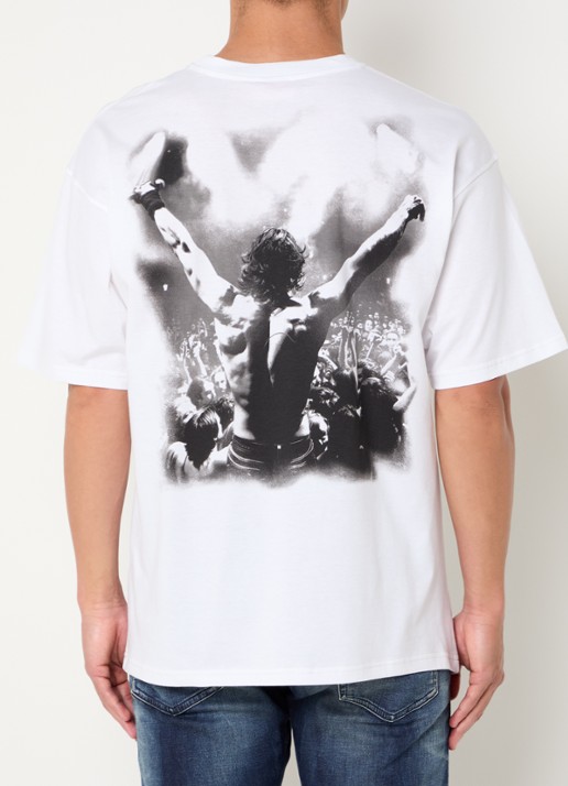 Diesel T-Boxt-T23 T-shirt met front- en backprint