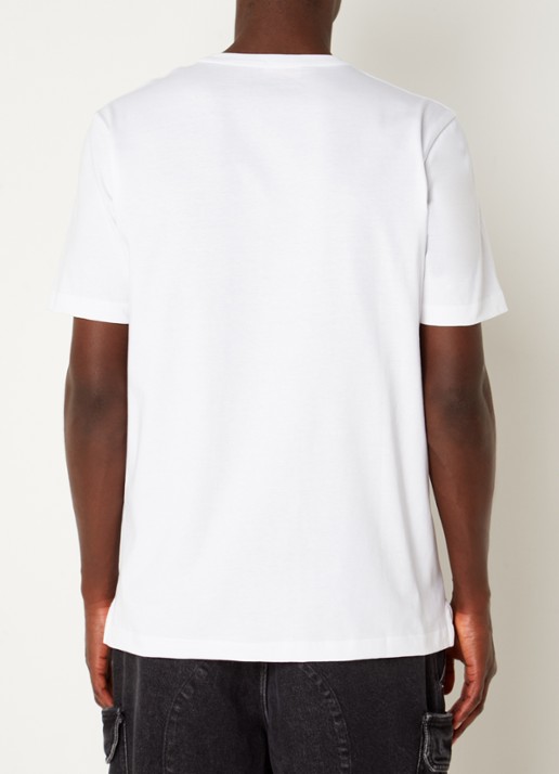 Diesel T-Just-Od T-shirt met logo - achterkant 3 wit