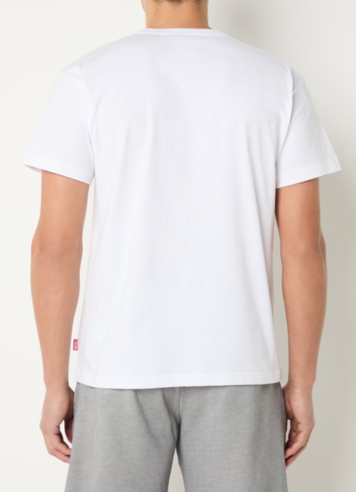 Diesel T-Norm-Frog T-shirt met logo - achterkant 4 wit