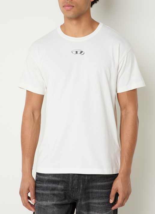 Diesel T-Norm-Iod T-shirt met logo