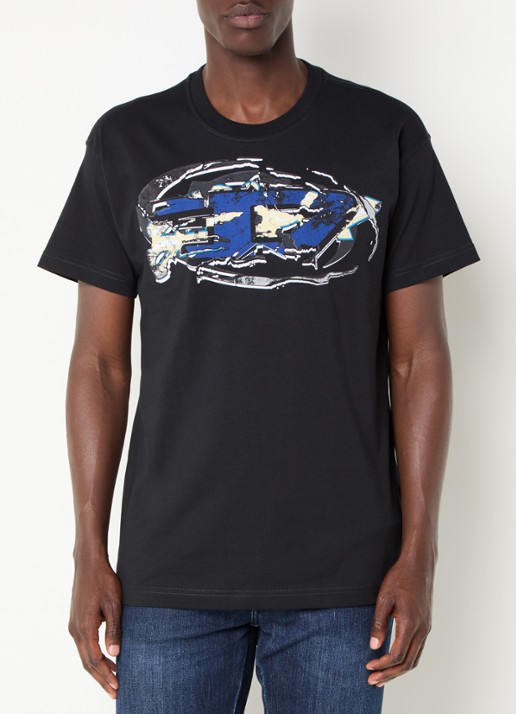 Diesel T-Norm-T11 T-shirt met logoprint