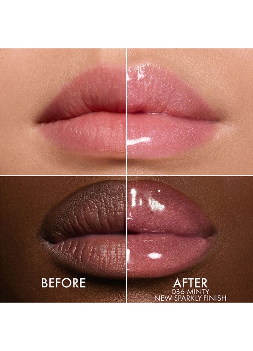 DIOR Addict Lip Glow Oil - voedende lipolie - achterkant 086 minty