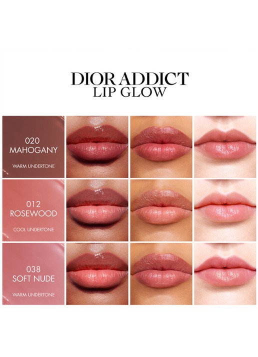 DIOR Dior Addict Lip Glow - Lipbalsem - detail 5 012 rosewood
