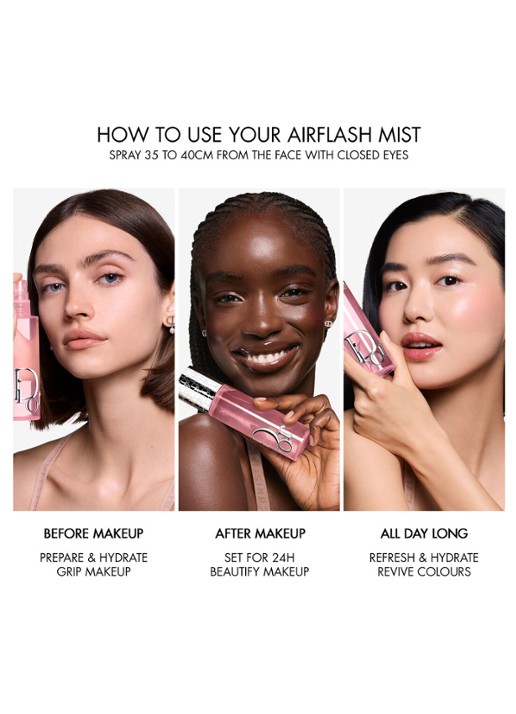 DIOR Dior Backstage Airflash Mist - make-up setting- & fixing spray - detail 4 undefined