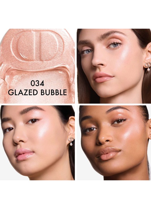 DIOR Dior Backstage Glassy Glow Stick - highlighter stick - voorkant 2 024 glazed bubble
