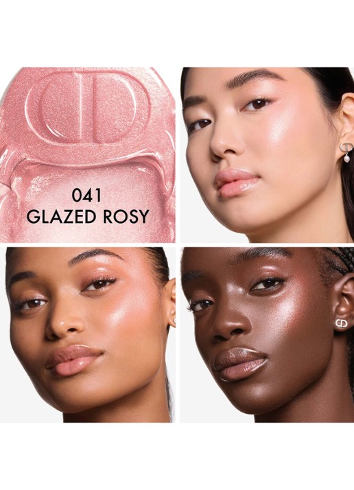 DIOR Dior Backstage Glassy Glow Stick - highlighter stick - detail 2 041 glazed rosy