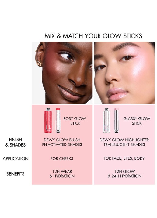 DIOR Dior Backstage Glassy Glow Stick - highlighter stick - detail 6 098 glazed mint