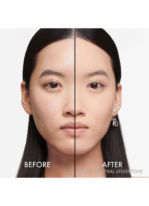 DIOR Dior Forever Skin Wear - vloeibare foundation - achterkant 7  1.5n