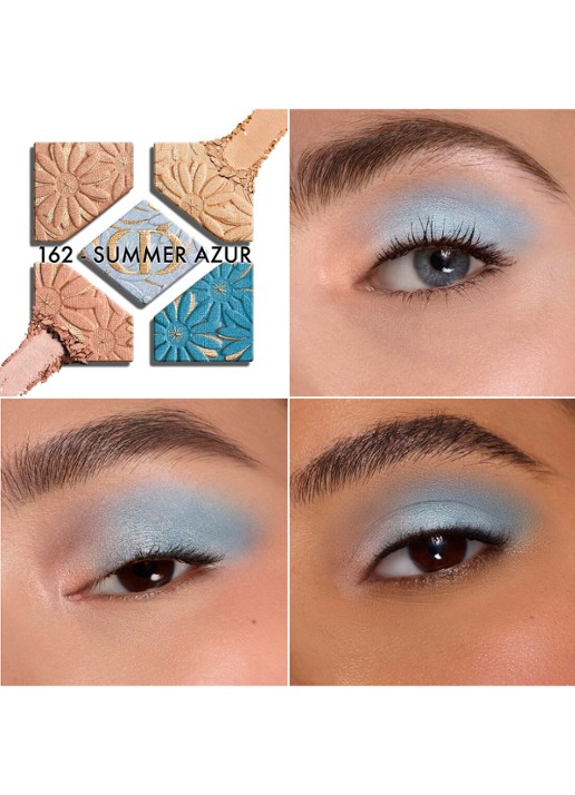 DIOR Diorshow 5 Couleurs - Limited Edition oogschaduwpalette - detail 3 162 summer azur