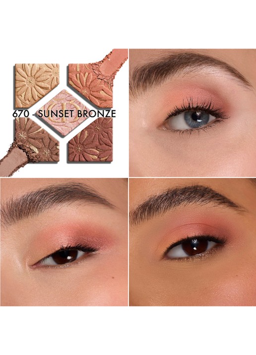 DIOR Diorshow 5 Couleurs - Limited Edition oogschaduwpalette - detail 2 670 sunset bronze
