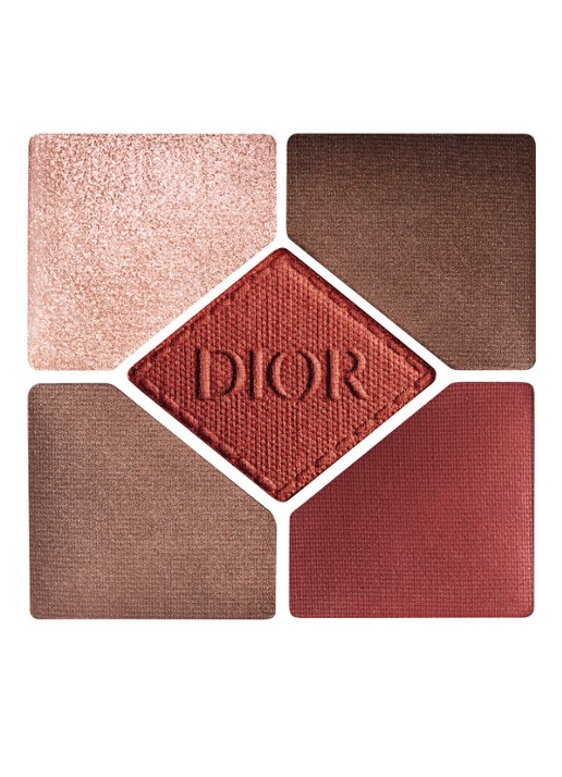 DIOR Diorshow 5 Couleurs - Oogschaduwpalette - voorkant 7 673 red tartan