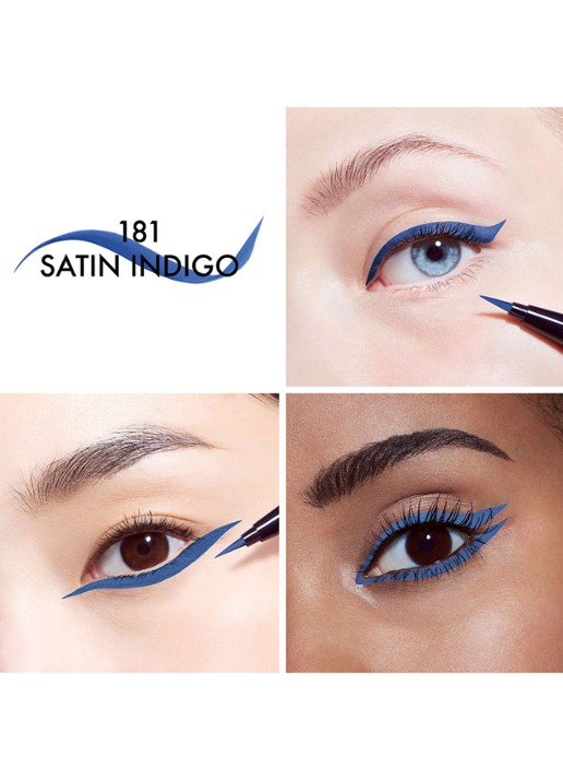 DIOR Diorshow Liquid Liner - Vloeibare Eyeliner - detail 2 181 satin indigo