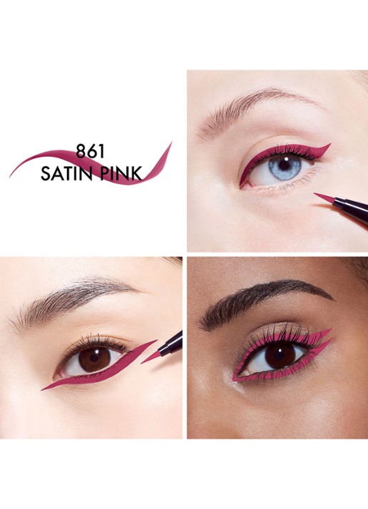 DIOR Diorshow Liquid Liner - Vloeibare Eyeliner - detail 4 861 satin pink