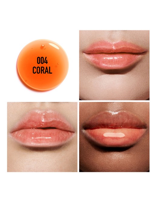 DIOR Lip Glow Oil - Limited Edition lipolie - detail 2 004 coral