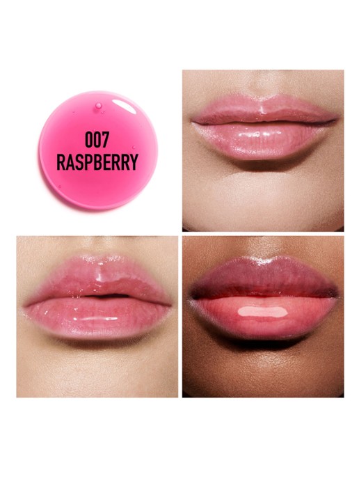 DIOR Lip Glow Oil - Limited Edition lipolie - detail 2 007 raspberry