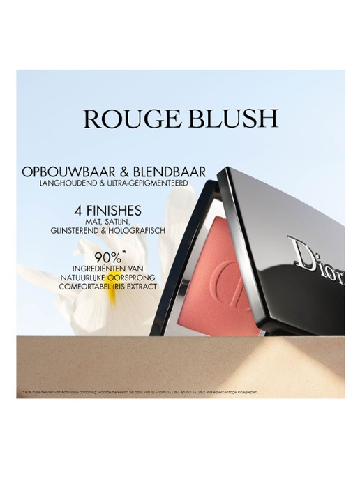 DIOR Rouge Blush - Langhoudende Blush - detail 4 holografisch - 601 hologram
