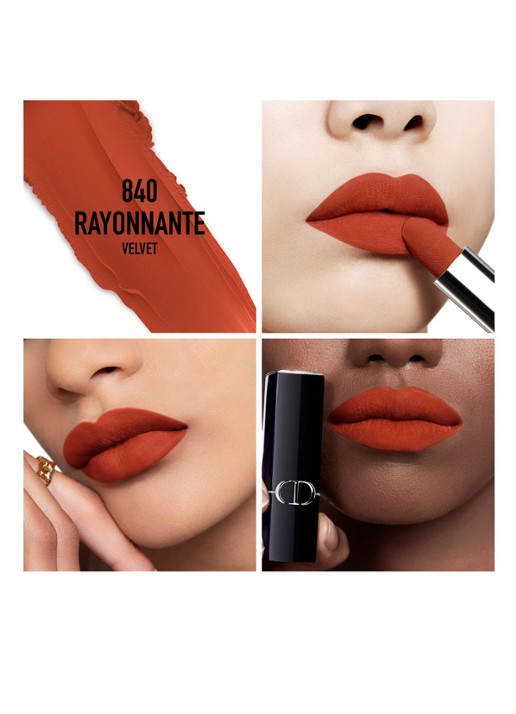 DIOR Rouge Dior Lipstick  - detail 4 fluweel - 840 rayonnante