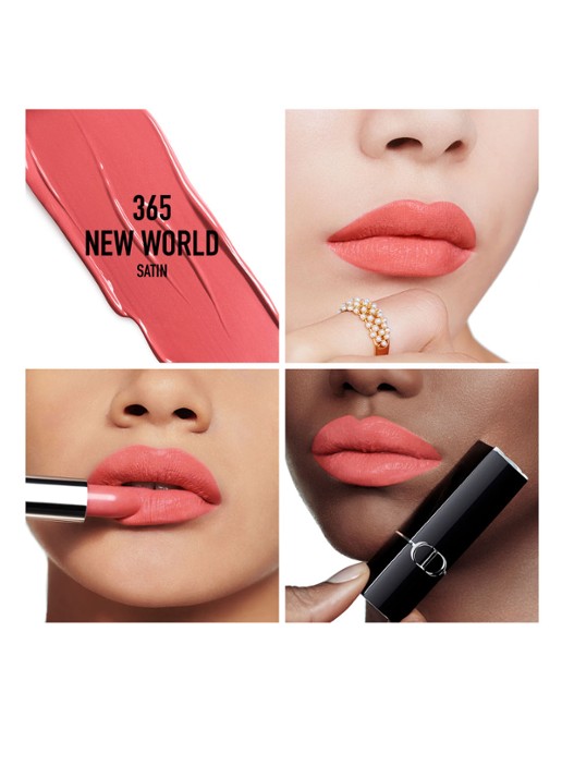 DIOR Rouge Dior Lipstick - detail 4 satijn - 365 new world