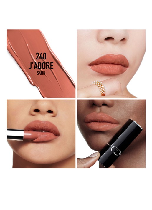 DIOR Rouge Dior Lipstick - detail 2 satijn - 240 j'adore