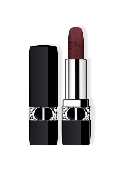DIOR Rouge Dior navulbare lipstick - voorkant fluweel - 886 enigmatic