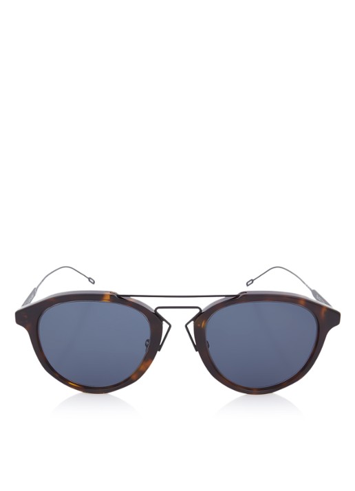 DIOR Zonnebril CD BLACKTIE226 - voorkant 2 donkerbruin