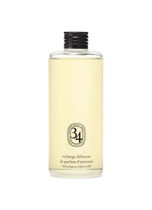 DIPTYQUE 34 Blvd Saint Germain Diffuser Refill - geurstokjes navulling 200 ml - voorkant 2 undefined