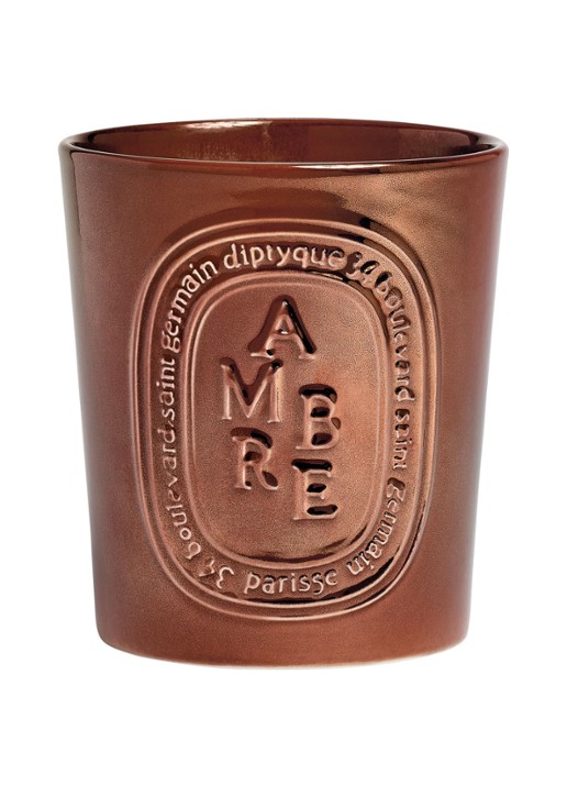 DIPTYQUE Ambre Scented Candle - Limited Edition geurkaars 600 gram - voorkant undefined