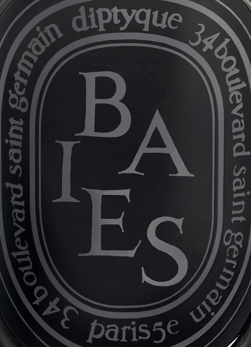 DIPTYQUE Baies geurkaars 300 gram - achterkant beige