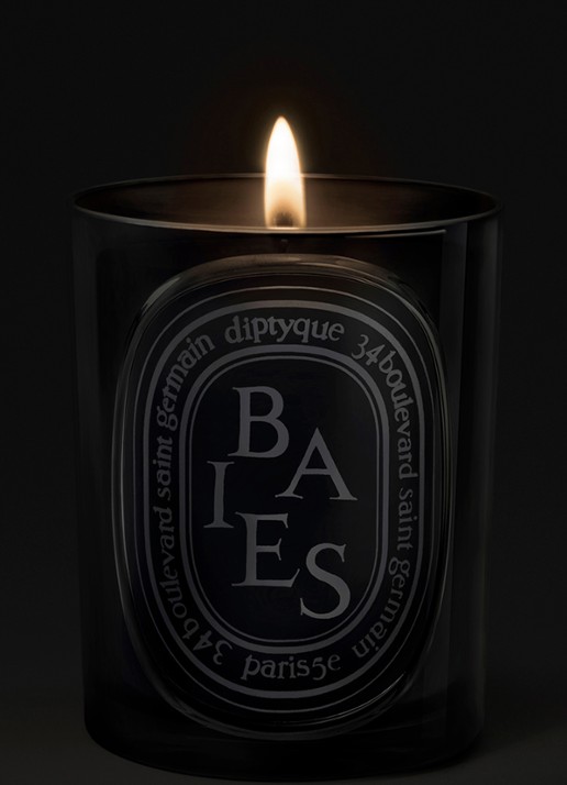 DIPTYQUE Baies geurkaars 300 gram - voorkant 3 beige