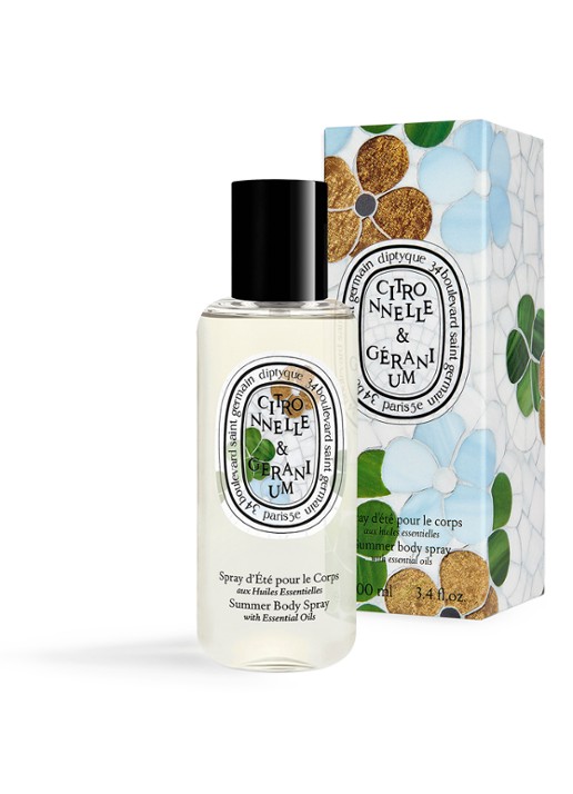DIPTYQUE Citronnelle Geranium Body Spray - Limited Edition body spray - voorkant 2 undefined