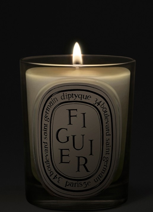 DIPTYQUE Figuier Classic geurkaars 190 gram - voorkant 5 beige