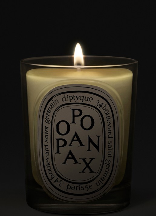 DIPTYQUE Opopanax Classic geurkaars 190 gram - voorkant 2 beige