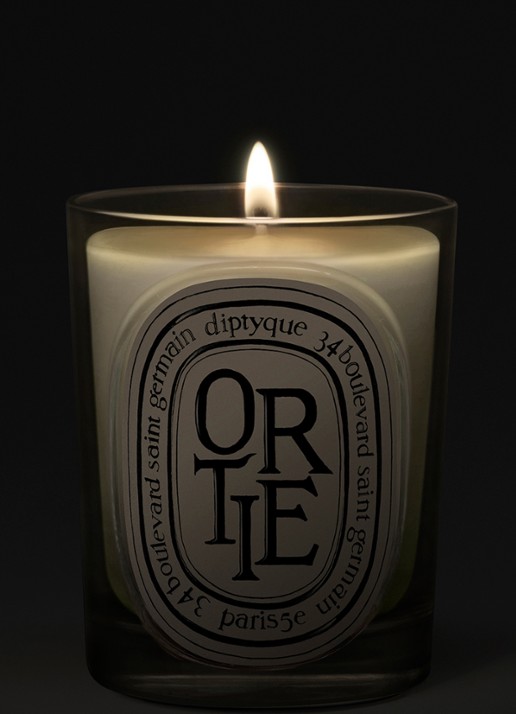 DIPTYQUE Ortie Classic geurkaars 190 gram - voorkant 4 beige