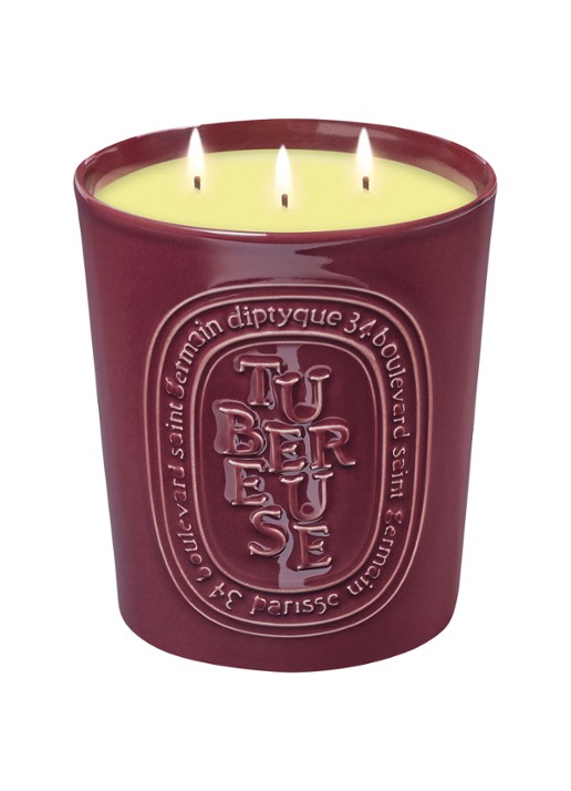 DIPTYQUE Tubereuse Scented Candle - geurkaars 600 gram - voorkant 2 undefined